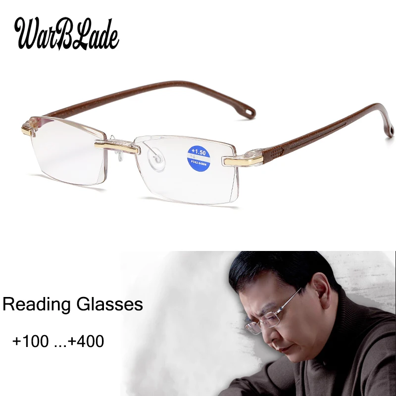 Retro Rimless Reading Glasses Vision Glasses Women Men Magnifier Magnifying Eyewear Portable Presbyopic Glasses For Parents Gift
Retro Rimless Reading Glasses Vision Glasses Women Men Magnifier Magnifying Eyewear Portable Presbyopic Glasses For Parents Gift