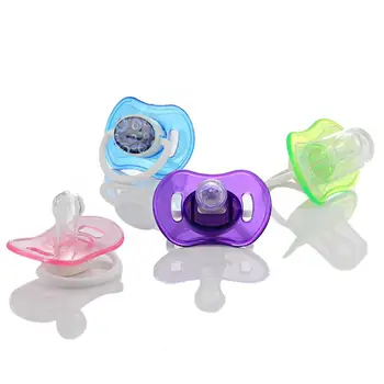1pc Flat Head Baby Sleeping Pacifier Infant Safety Silicone Newborn Baby Nipple Teat Nipple Soother Pacifier for Sleeping
1pc Flat Head Baby Sleeping Pacifier Infant Safety Silicone Newborn Baby Nipple Teat Nipple Soother Pacifier for Sleeping