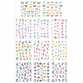 11 PACKS / LOT NAIL ART 3D SIMULATION BACK ADHESIVE NAIL STICKER CARTOON COLORFUL BUTTERFLY BUTTERFLIES E578-588
11 PACKS / LOT NAIL ART 3D SIMULATION BACK ADHESIVE NAIL STICKER CARTOON COLORFUL BUTTERFLY BUTTERFLIES E578-588