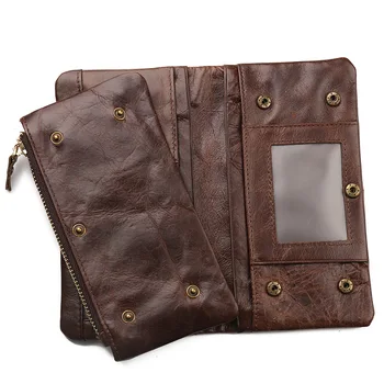Wholesale 100% Genuine Leather Wallets Brand Vintage Wallet Femal Long Wallet Luxury Wallet Coin Pocket Credit Card Holders
Wholesale 100% Genuine Leather Wallets Brand Vintage Wallet Femal Long Wallet Luxury Wallet Coin Pocket Credit Card Holders