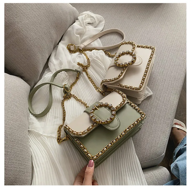 Luxury Brand Designer Rhinestone Shoulder Small Square Bag 2019 New Diamond Women Chain Messenger Bag Fashion Crossbody Bag sac
Luxury Brand Designer Rhinestone Shoulder Small Square Bag 2019 New Diamond Women Chain Messenger Bag Fashion Crossbody Bag sac