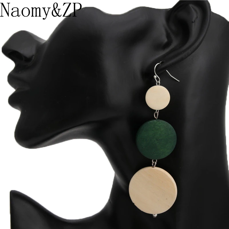 Naomy&ZP Wood Earrings Women Boho Ethnic Bohemian Drop Earrings Statement Hanging Dangle Earrings Fashion Accessories Jewelry
Naomy&ZP Wood Earrings Women Boho Ethnic Bohemian Drop Earrings Statement Hanging Dangle Earrings Fashion Accessories Jewelry