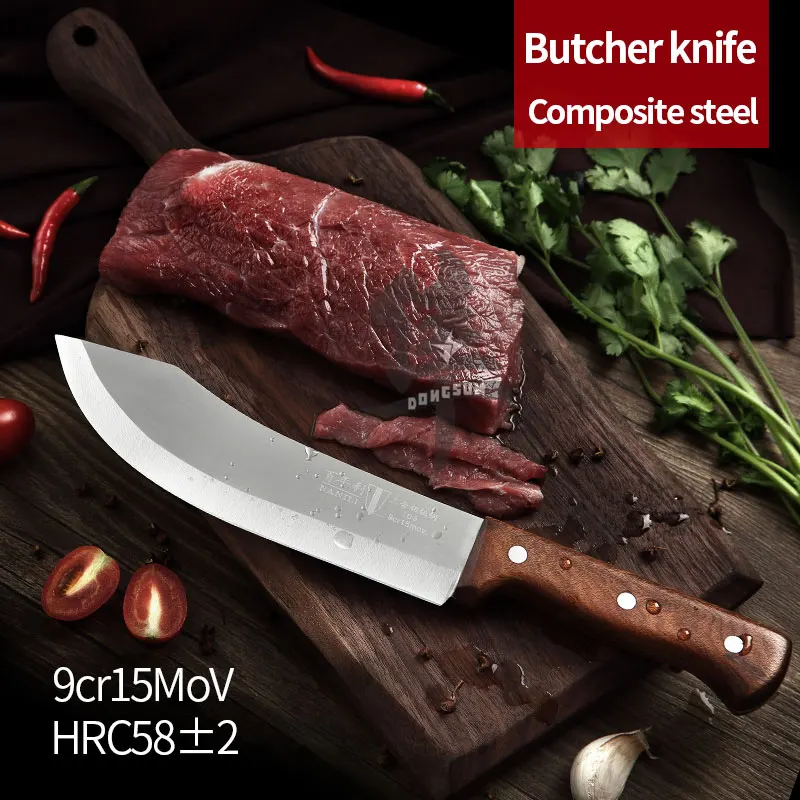 3 layer composite steel composite steel slaughter carving boning slicing Knives utility Knives Slicing Fruit knife Cleaver
3 layer composite steel composite steel slaughter carving boning slicing Knives utility Knives Slicing Fruit knife Cleaver