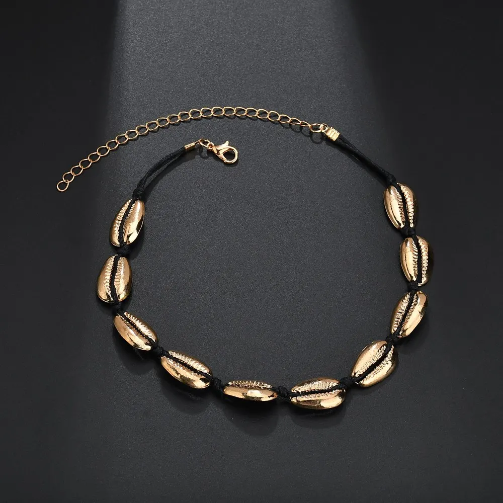 Hawaiian Sea Shell Necklace Choker Jewelry Bohemian Beach Tassel Necklace Shell Gold Chain For Women Collar
Hawaiian Sea Shell Necklace Choker Jewelry Bohemian Beach Tassel Necklace Shell Gold Chain For Women Collar