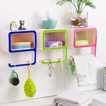 Hot Creative Figures 9 Plastic Shelving Racking Magic Seamless Paste Wall Style Soap Box Bathroom Toilet Shelves Rack EA852 
Hot Creative Figures 9 Plastic Shelving Racking Magic Seamless Paste Wall Style Soap Box Bathroom Toilet Shelves Rack EA852