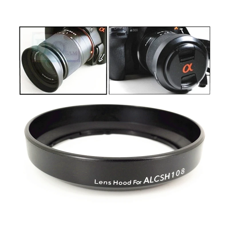 Lens Hood replace ALC-SH108 for Sony DT 18-55mm f3.5-5.6 SAM II / 18-70mm f3.5-5.6 SAL1855 SAL18552 SAL1870 SH108
Lens Hood replace ALC-SH108 for Sony DT 18-55mm f3.5-5.6 SAM II / 18-70mm f3.5-5.6 SAL1855 SAL18552 SAL1870 SH108