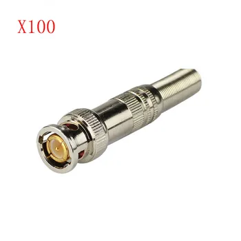 100pcs/set BNC Male Jack to RCA Female Plug Straight Convert Connector Adapter for CCTV Security Camera Surveillance Video
100pcs/set BNC Male Jack to RCA Female Plug Straight Convert Connector Adapter for CCTV Security Camera Surveillance Video