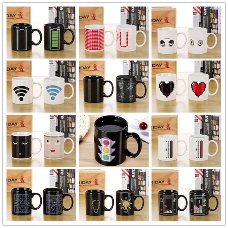 1Pcs New Creative Coffee Mugs Ceramic Cups Drink Cup Color Changing Mug Managed Wine Tea Cup
1Pcs New Creative Coffee Mugs Ceramic Cups Drink Cup Color Changing Mug Managed Wine Tea Cup