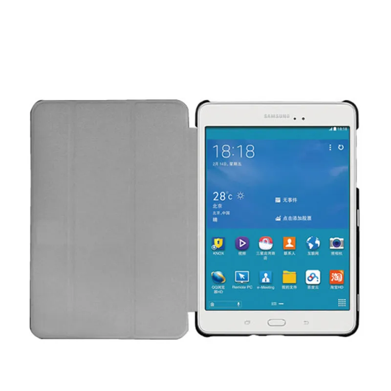 Магнитный чехол для Samsung Galaxy Tab A 8 0 2015 дюйма T350 T355 подставка из искусственной кожи