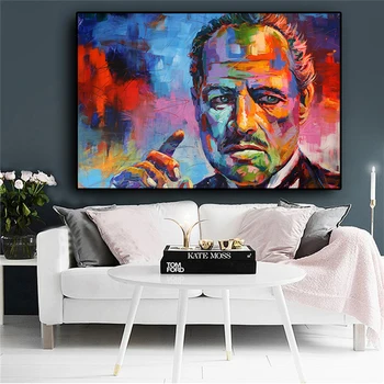 Colorful Marlon Brando Canvas Painting Posters and Prints Scandinavian Wall Art Picture Living Room Cuadros Decor
Colorful Marlon Brando Canvas Painting Posters and Prints Scandinavian Wall Art Picture Living Room Cuadros Decor