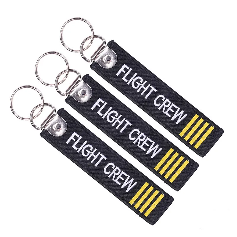 Flight-Crew-Keychain-for-Aviation-Gift-Promotion-Christmas-Gifts-Keychains-Luggage-Tag-Embroidery-Crew-Key-Chain (3)