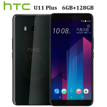 

HK Version Bared New HTC U11 Plus U11+ 4G LTE Mobile Phone 6GB RAM 128GB ROM Octa Core 6.0" IP68 1440x2880P Android8.0 Callphone
