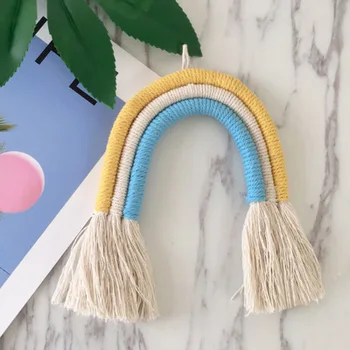 Weave Rainbow Colorful Tent bed Wall Hanging pendant Room Photography INS decoration Stuffed Baby Toy Birthday Christmas Gift
Weave Rainbow Colorful Tent bed Wall Hanging pendant Room Photography INS decoration Stuffed Baby Toy Birthday Christmas Gift