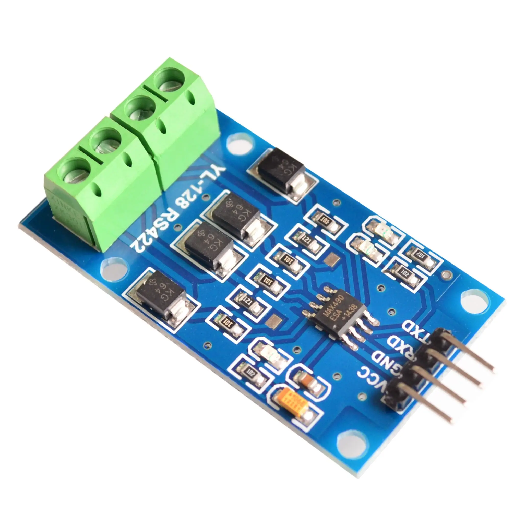 RS422 mutual conversion TTL two-way signal module full duplex 422 turn single chip MAX490 to TTL module
RS422 mutual conversion TTL two-way signal module full duplex 422 turn single chip MAX490 to TTL module