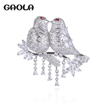 GAOLA Women Lovely Animal Mandarin Duck Brooches Dress Suit Lapel Badge Pins Decorations Jewelry GLX0287
GAOLA Women Lovely Animal Mandarin Duck Brooches Dress Suit Lapel Badge Pins Decorations Jewelry GLX0287