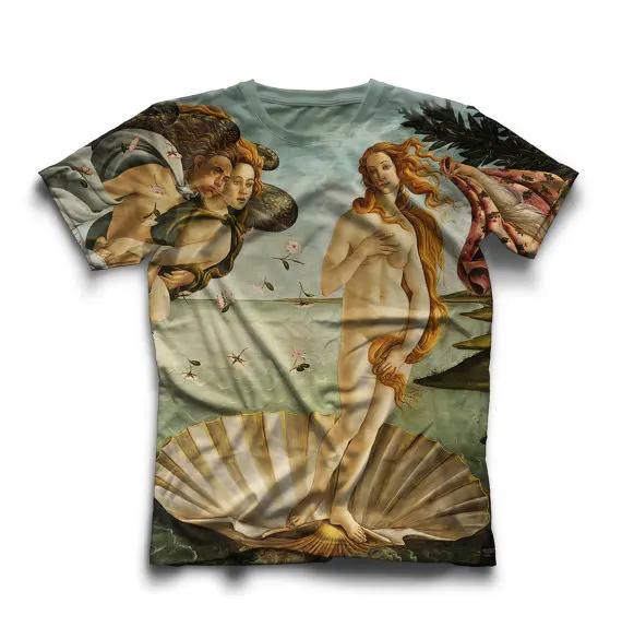 The Birth Of Venus Unisex T Shirt Sandro Botticelli Painting Printed T Shirt Casual Girls Top Tees
The Birth Of Venus Unisex T Shirt Sandro Botticelli Painting Printed T Shirt Casual Girls Top Tees