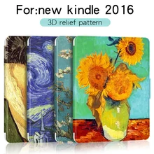 For Amazon kindle 2016 8th protective case Smart sleep 3D embossed painted pattern+touchscreen pen+ Screen Protectors 6 inch
For Amazon kindle 2016 8th protective case Smart sleep 3D embossed painted pattern+touchscreen pen+ Screen Protectors 6 inch