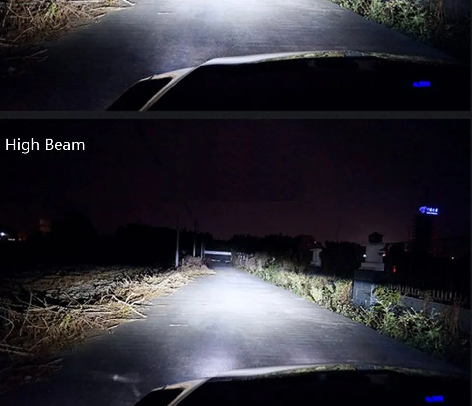 Auto Headlamp LED Light H1 H4 H7 Car Headlight Bulbs H11 9005 9006 LED Lamp Kit 12V 24V Automotive 80W 9600LM CREE LEDs (14)