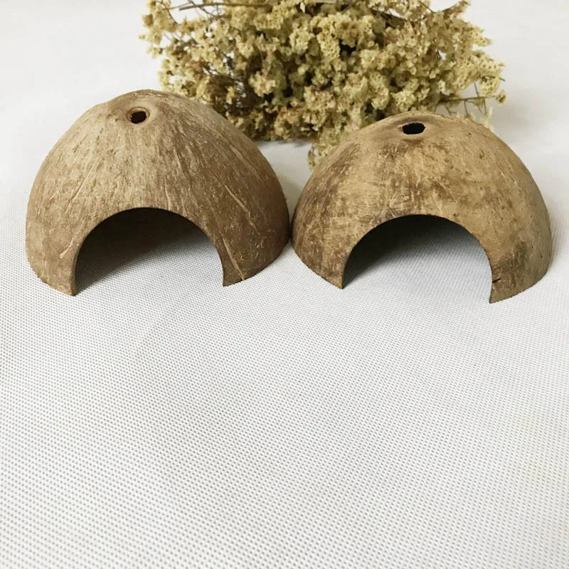 Reptile Hide Cave Natural Coconut Lizard Spider Habitat Turtle Shrimp House Aquarium Fish Tank Decor GQ999
Reptile Hide Cave Natural Coconut Lizard Spider Habitat Turtle Shrimp House Aquarium Fish Tank Decor GQ999
