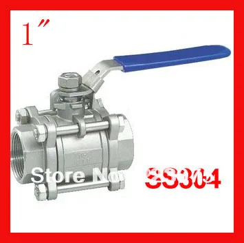 New arrival 1" CF8 SS304 stainless steel BSP 1000WOG ball valve 3pc Body Full Port for water,oil and gas
New arrival 1" CF8 SS304 stainless steel BSP 1000WOG ball valve 3pc Body Full Port for water,oil and gas