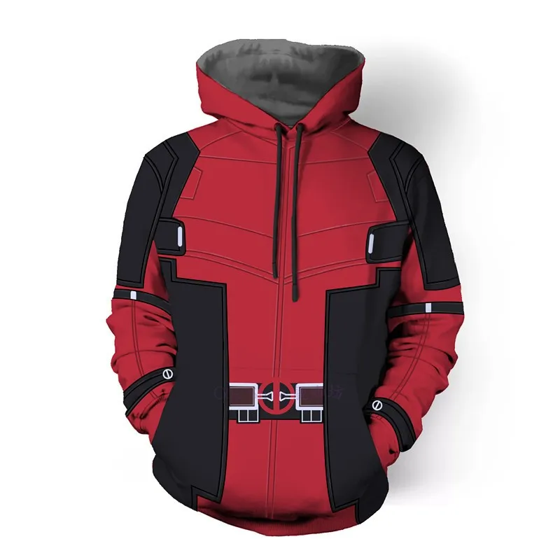2018 Deadpool Wade Winston Wilson Cosplay Costumes Cotton Hoodies Sport Sweatshirts Jackets Coat Sweater bodysuits Jumpsuits
2018 Deadpool Wade Winston Wilson Cosplay Costumes Cotton Hoodies Sport Sweatshirts Jackets Coat Sweater bodysuits Jumpsuits