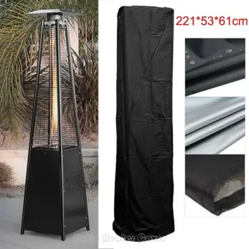 221x53x61cm Polyester Pyramid 220CM Outdoor Black Patio Gas Heater Cover Waterproof Protectors Garden Waterproof
221x53x61cm Polyester Pyramid 220CM Outdoor Black Patio Gas Heater Cover Waterproof Protectors Garden Waterproof