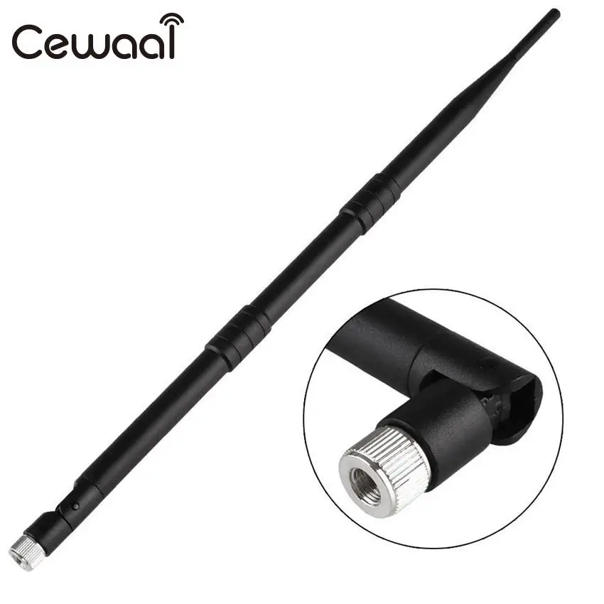 Cewaal 2.4GHz 16dBi Wifi Wireless Booster Antenna Fit for PCI Card Modem Router RP-SMA Male Black
Cewaal 2.4GHz 16dBi Wifi Wireless Booster Antenna Fit for PCI Card Modem Router RP-SMA Male Black