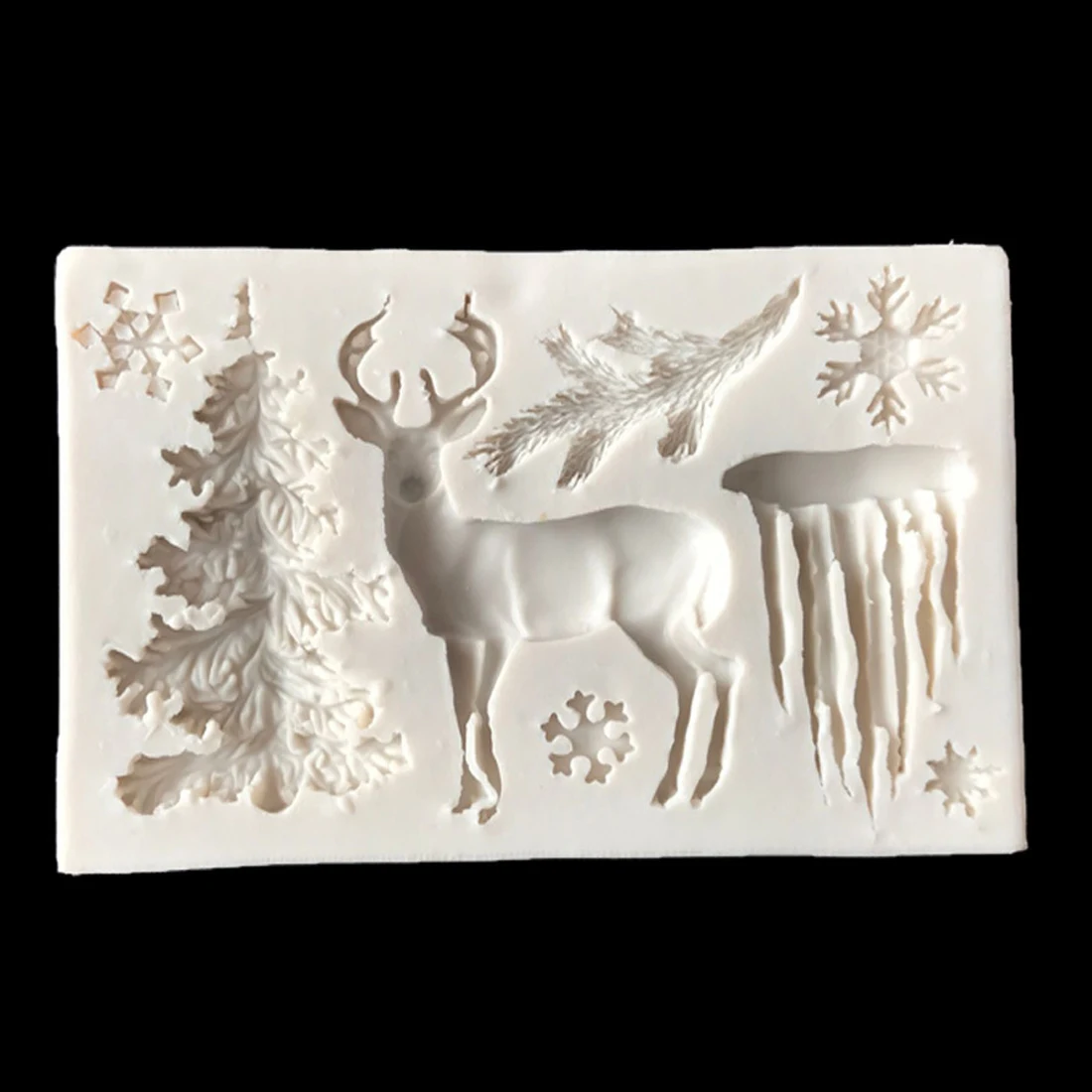 Good Christmas Tree Elk Snowflake Silicone Cake Mold Chocolate Jelly Baking Mould Sugar Craft Tools Fondant Cake Decorating
Good Christmas Tree Elk Snowflake Silicone Cake Mold Chocolate Jelly Baking Mould Sugar Craft Tools Fondant Cake Decorating