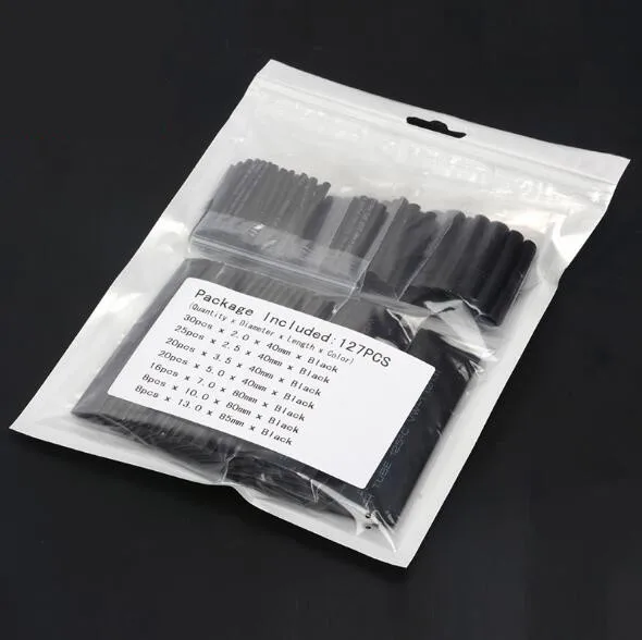 127 2:1 7 Sizes Assortment Polyolefin Halogen-Free Heat Shrink Tubing shrinkable Tube Sleeving Wire Cable Kit
127 2:1 7 Sizes Assortment Polyolefin Halogen-Free Heat Shrink Tubing shrinkable Tube Sleeving Wire Cable Kit