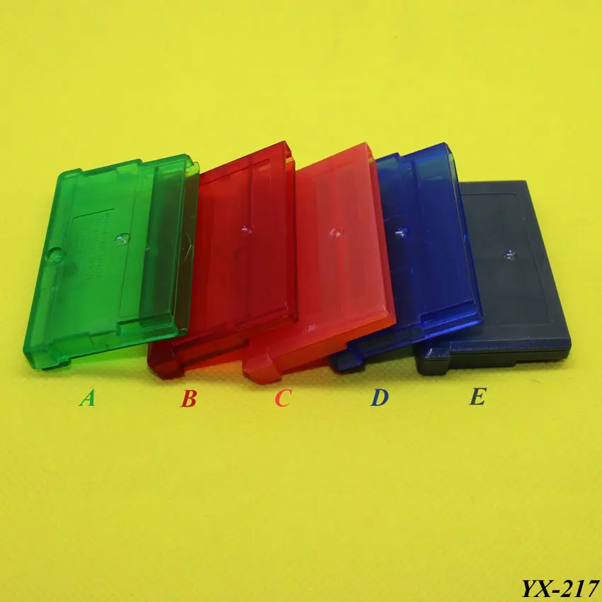 YX-217 100pcs/lot Popular Game Cartridge Box Holder Case for Pokemon Games Card for GBA Games Housing,5color
YX-217 100pcs/lot Popular Game Cartridge Box Holder Case for Pokemon Games Card for GBA Games Housing,5color