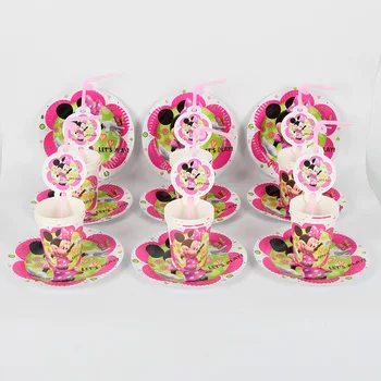 for 10 Kids Girls Birthday Party Supplies Minnie Mouse Cup Plate Straw Set Xmas Party Decoration Tableware set 30pcs
for 10 Kids Girls Birthday Party Supplies Minnie Mouse Cup Plate Straw Set Xmas Party Decoration Tableware set 30pcs