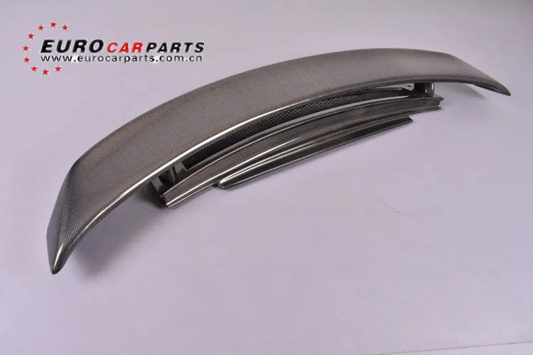 On sale! R8 GT rear wing fit for AD R8 V8 V10 GT style carbon fiber material R8 rear wing with trunk lid mesh (2)