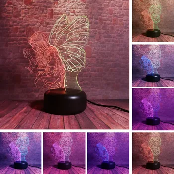 3D Butterfly Fairy Prince Girl Wing Night Light IR 7 Color Change USB Touch Child Kids Birthday Christmas New Year Holiday Gifts
3D Butterfly Fairy Prince Girl Wing Night Light IR 7 Color Change USB Touch Child Kids Birthday Christmas New Year Holiday Gifts