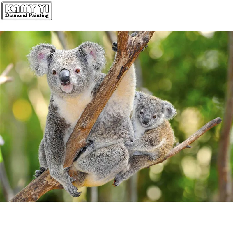 Full Square drill 5D DIY Diamond painting Koala bear embroidery animal Cross Stitch Rhinestone Mosaic decoration HYY
Full Square drill 5D DIY Diamond painting Koala bear embroidery animal Cross Stitch Rhinestone Mosaic decoration HYY