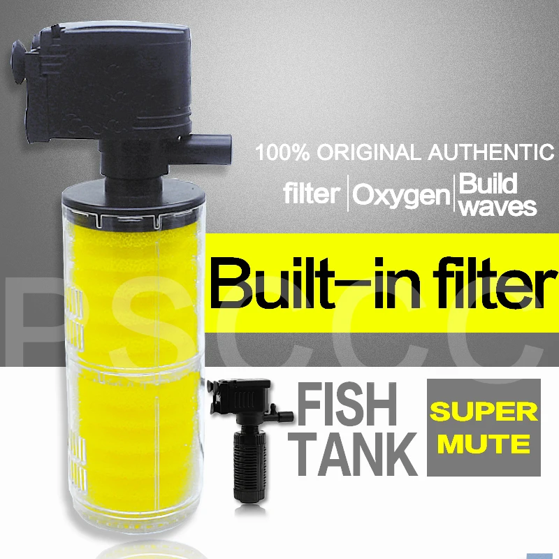 3 in 1 Multi-function Mini Internal Filter Aquarium Fish Tank Submersible Internal Filter Pump Waterfall Spray Bar Circulation
3 in 1 Multi-function Mini Internal Filter Aquarium Fish Tank Submersible Internal Filter Pump Waterfall Spray Bar Circulation