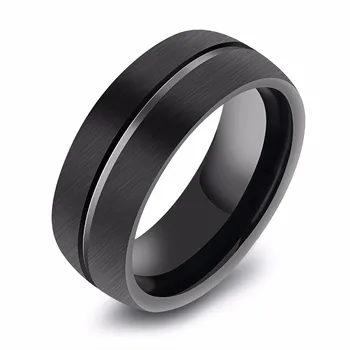 Classic Black Tungsten Rings Fashion Vintage Jewelry For Man Engagement Wedding Size 8-12 Stainless Steel Jewelry NO FADE WJ246
Classic Black Tungsten Rings Fashion Vintage Jewelry For Man Engagement Wedding Size 8-12 Stainless Steel Jewelry NO FADE WJ246