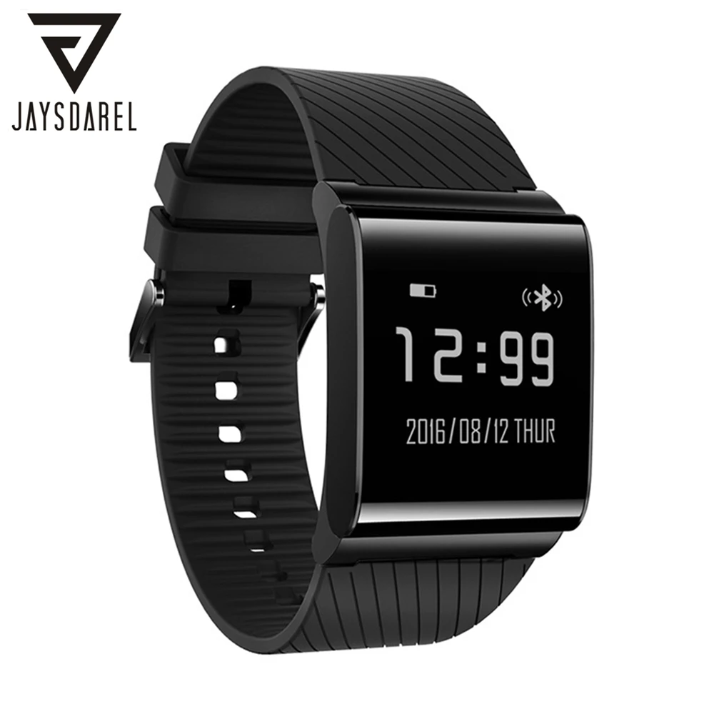 

JAYSDAREL X9 PLUS Blood Pressure Oxygen Heart Rate Monitor Smart Watch OLED IP67 Smart Watch Fitness Bracelet for Android iOS