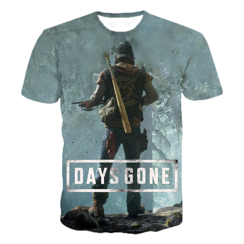 Game Days Gone PS4 3D Printed T Shirts Spring Tops Summer Tees Men Women Short Sleeve Casual Personaity T Shirts 3XS-5XL
Game Days Gone PS4 3D Printed T Shirts Spring Tops Summer Tees Men Women Short Sleeve Casual Personaity T Shirts 3XS-5XL