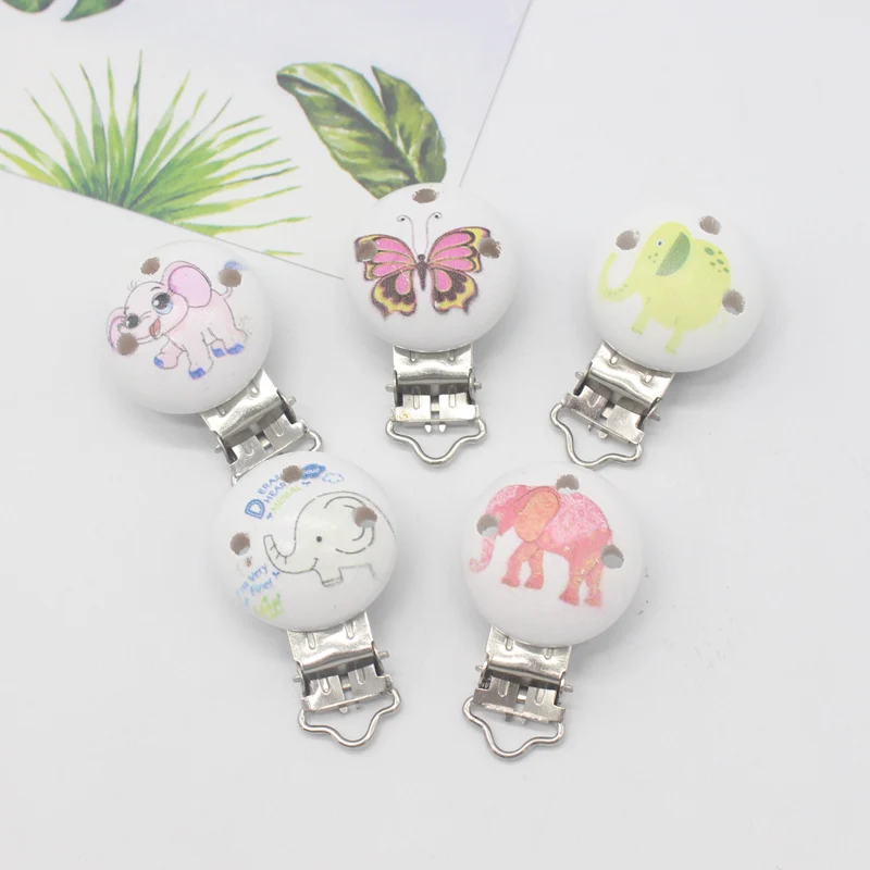 5/10Pcs Baby Pacifier Clips Attache Sucette Cute Elephant Butterfly Pattern Wood Attache Sucette Nipple Pacifer Hoders 29*44mm
5/10Pcs Baby Pacifier Clips Attache Sucette Cute Elephant Butterfly Pattern Wood Attache Sucette Nipple Pacifer Hoders 29*44mm