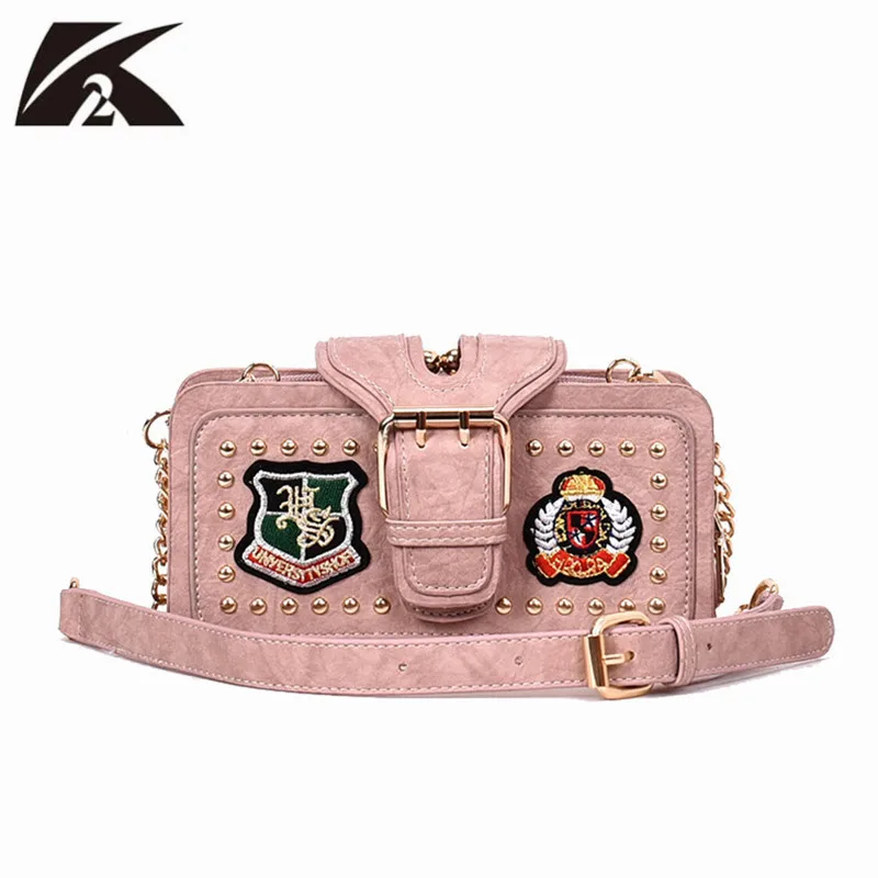 Fashion Small Bags Rivets Women Leather Handbags Pink Crossbody Bag Ladies Messenger Shoulder Bags Clutch Purse Bolsos Mujer
Fashion Small Bags Rivets Women Leather Handbags Pink Crossbody Bag Ladies Messenger Shoulder Bags Clutch Purse Bolsos Mujer