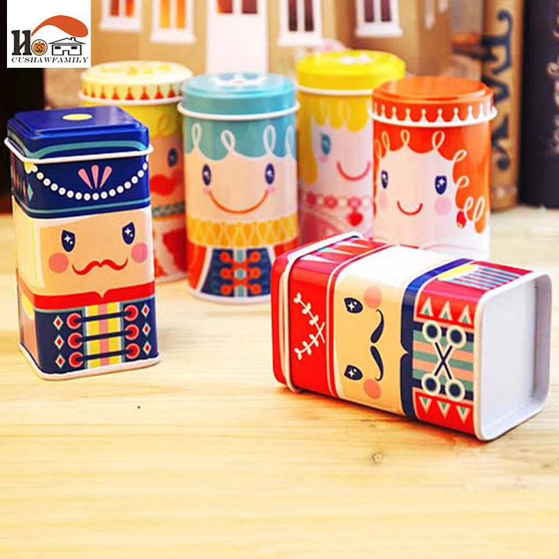 1pcs Cute happy kingdom Tea caddy gift packaging box candy storage box for party wedding favor tin box cable organizer container
1pcs Cute happy kingdom Tea caddy gift packaging box candy storage box for party wedding favor tin box cable organizer container