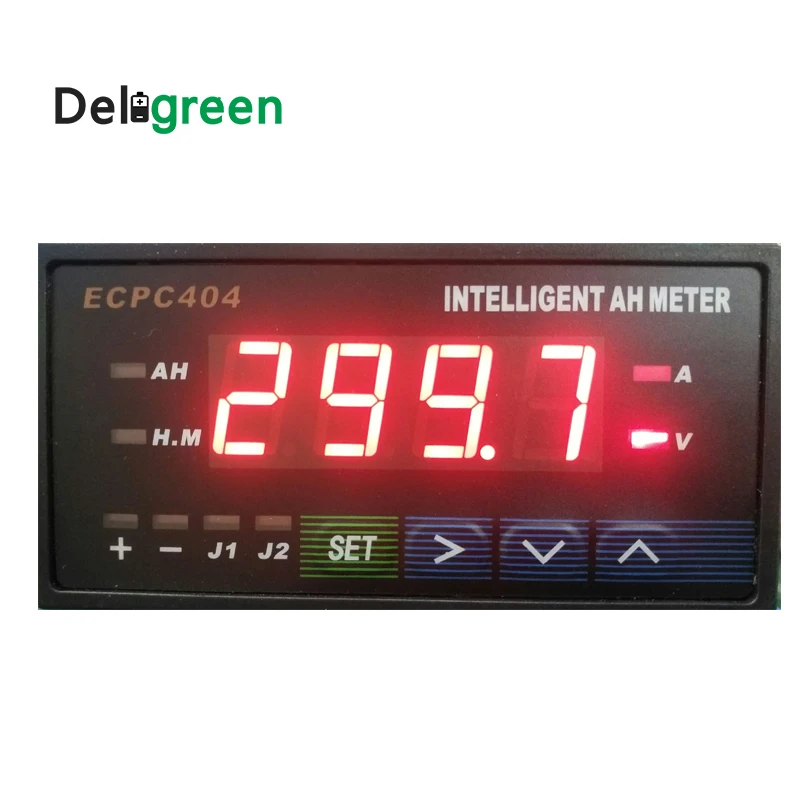 Лидер продаж Deligreen! Интеллектуальный Амперметр HB404 с синим/красным цифровым