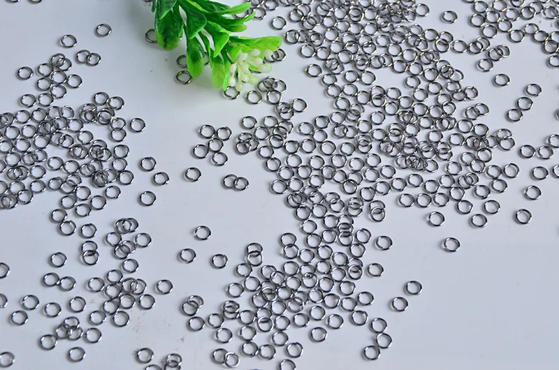 200g/lot 0.8*5mm gold Silver gun black Plated Jump Rings Findings split ring 5mm diameter Necklace handmade DIY material
200g/lot 0.8*5mm gold Silver gun black Plated Jump Rings Findings split ring 5mm diameter Necklace handmade DIY material