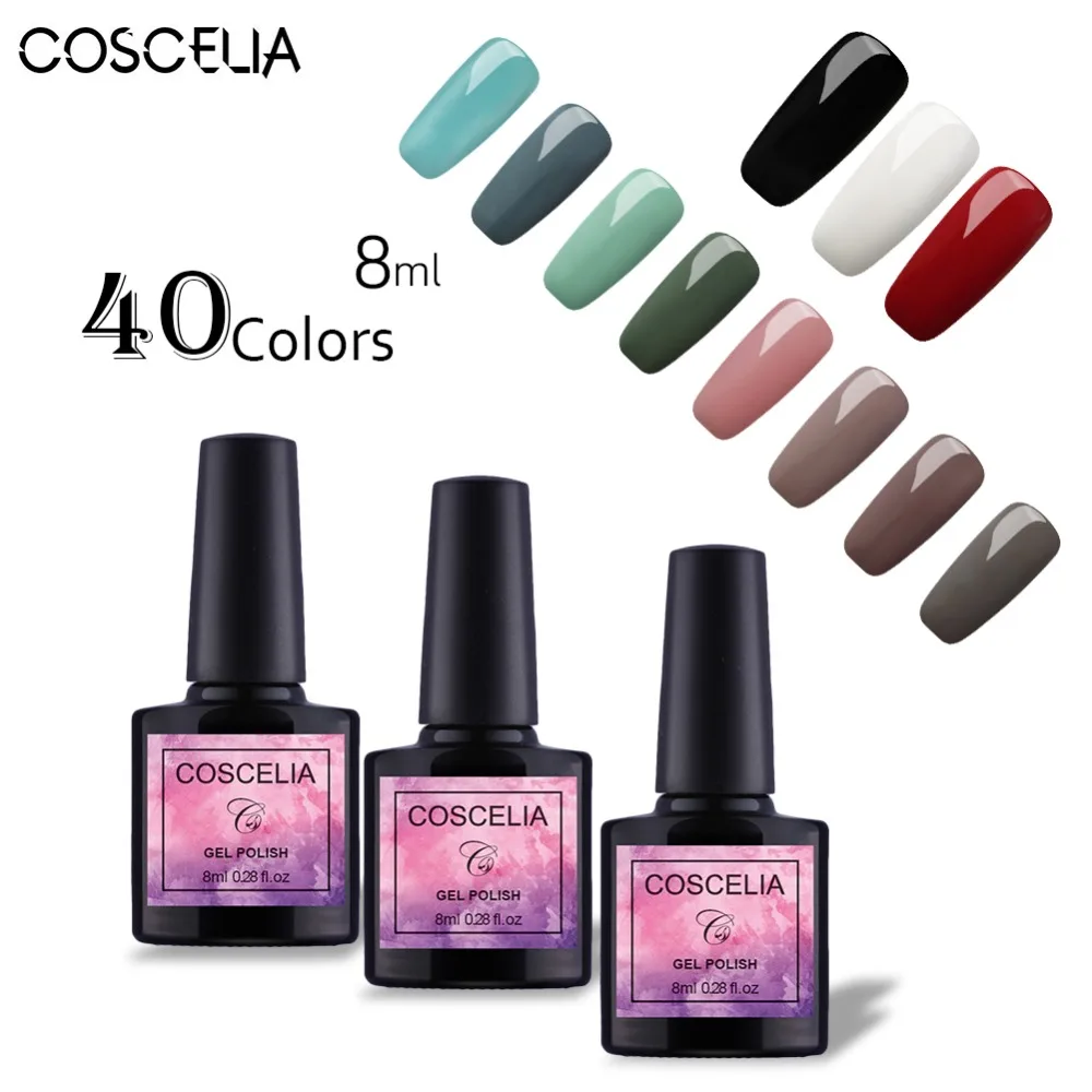 8ml Nail Polish Color UV Gel Lacquer Semi Permanent Hybrid Nail Art Manicure Pure Color 40 Colors Nail Art Varnish Manicure Set
8ml Nail Polish Color UV Gel Lacquer Semi Permanent Hybrid Nail Art Manicure Pure Color 40 Colors Nail Art Varnish Manicure Set