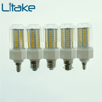 Litake E27 110-265V LED Lamp 80 Leds 5730 SMD LED Bulb Corn Lamp Bombillas Light Bulbs Lampada Ampoule Lighting
Litake E27 110-265V LED Lamp 80 Leds 5730 SMD LED Bulb Corn Lamp Bombillas Light Bulbs Lampada Ampoule Lighting