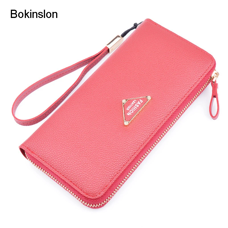 Bokinslon Fashion Wallet For Woman Multi-function Large Capacity Girls Hand Bags Practical PU Leather Ladies Zipper Wallet
Bokinslon Fashion Wallet For Woman Multi-function Large Capacity Girls Hand Bags Practical PU Leather Ladies Zipper Wallet