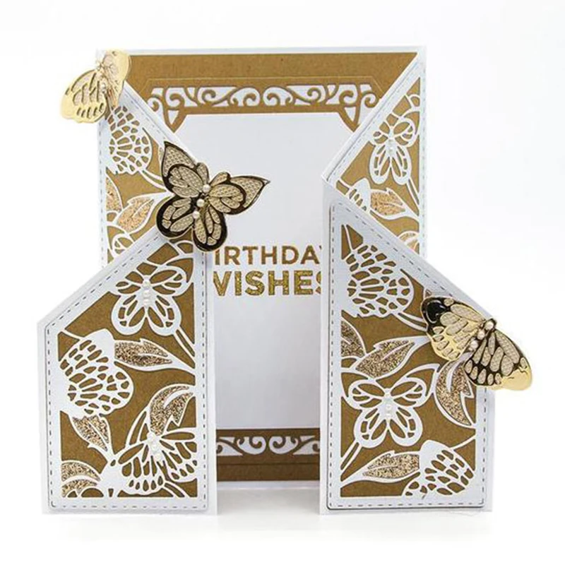 Hemere Folded Box Frame Metal Steel Cutting Dies Scrapbooking DIY Craft Embossing Dies for Making Photo Album Paper Card
Hemere Folded Box Frame Metal Steel Cutting Dies Scrapbooking DIY Craft Embossing Dies for Making Photo Album Paper Card