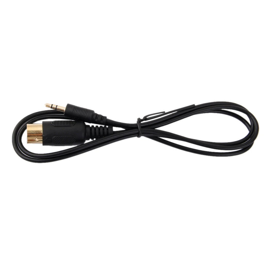 3.5mm JACK MP3 AUX LEAD 13-PIN Input Cable for IPOD IPHONE KENWOOD