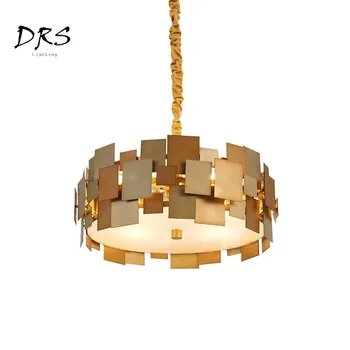 Modern Creative Gold Stainless Steel Chandelier Light Luxury American Villa Nordic Luminaire Industriel Hanging Lamp Fixtures
Modern Creative Gold Stainless Steel Chandelier Light Luxury American Villa Nordic Luminaire Industriel Hanging Lamp Fixtures