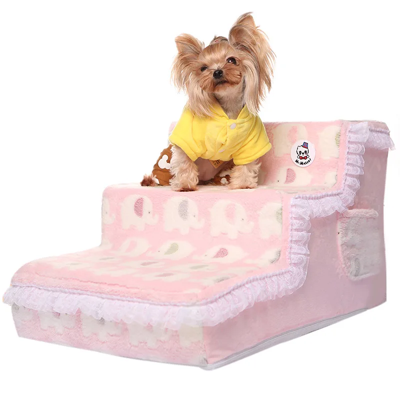 Dog Stairs Beds Removable Dog House Lace Pattern Pet Bed Stairs Plush Cover Puppy Stairs Pet Products 65*40*35cm
Dog Stairs Beds Removable Dog House Lace Pattern Pet Bed Stairs Plush Cover Puppy Stairs Pet Products 65*40*35cm